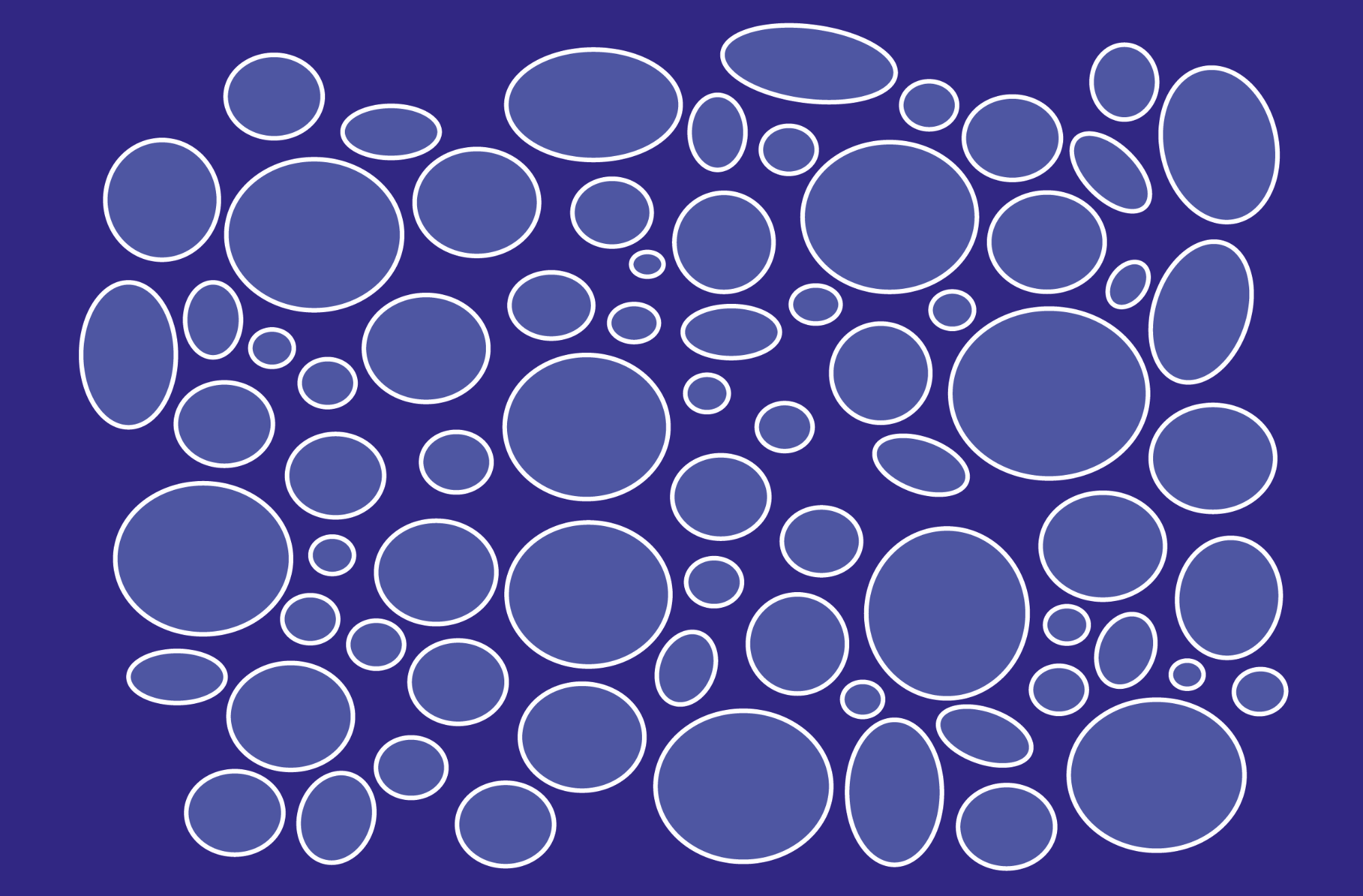 porous structure with void spaces